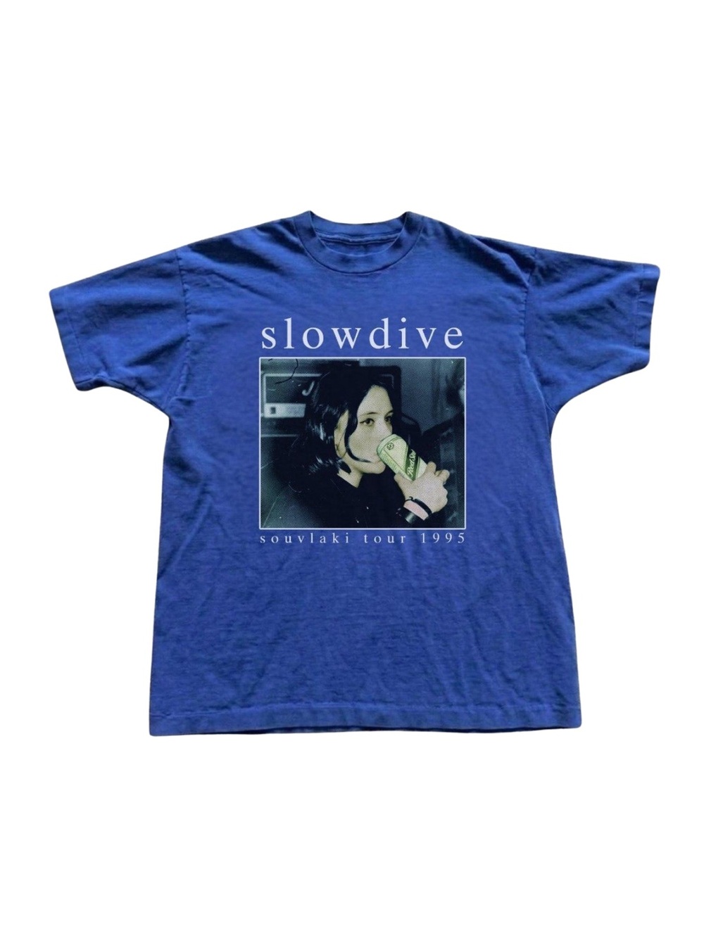 Gildan Souvlaki Tour 1995 Blue Graphic Tee